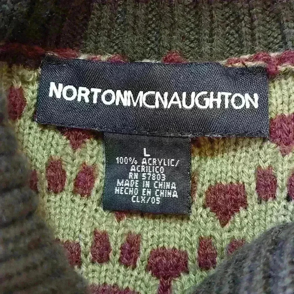 Norton McNaughton Sweater #0017B - Picture 7 of 7